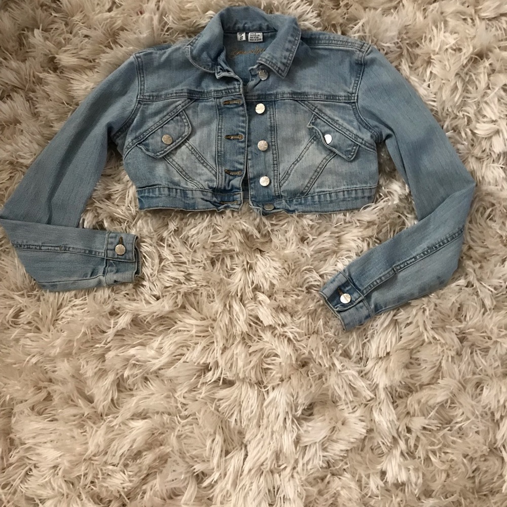 Crop Denim Jacket
